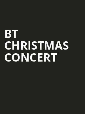 BT Christmas Concert at Royal Albert Hall